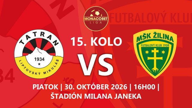 V 15. KOLE DOMA PROTI ŽILINE B