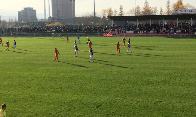Po 16. kole MFK Tatran na druhom mieste