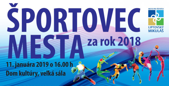 Športovec mesta Liptovský Mikuláš za rok 2018