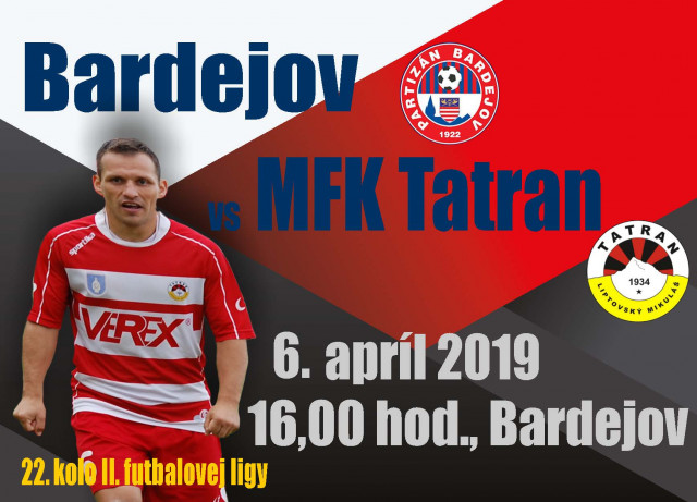 V sobotu na štadióne súpera proti Bardejovu