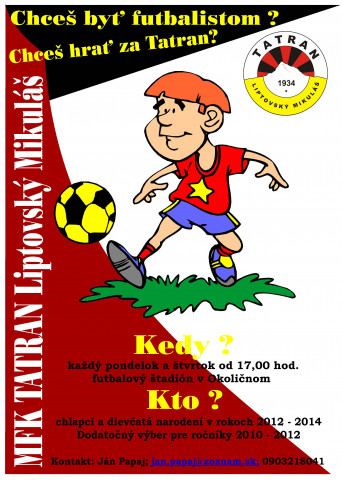Chceš byť futbalistom? 