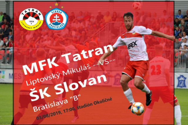 V sobotu proti rezerve Slovana Bratislava