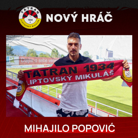 Dvojica nových hráčov v drese MFK Tatran
