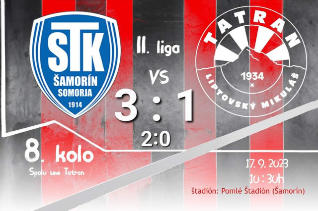 ANI V ŠAMORÍNE SME NEBODOVALI