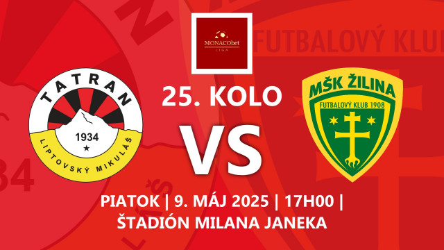 V 25. KOLE DOMA PROTI ŽILINE B