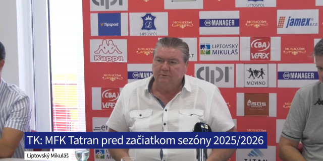 TLAČOVÁ KONFERENCIA PRED ŠTARTOM SEZÓNY 2025/2026