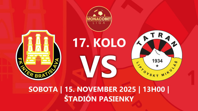 V SEDEMNÁSTOM KOLE VONKU PROTI INTERU