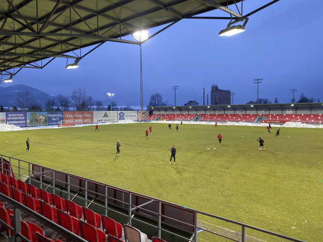 IHRISKO JE PRIPRAVENÉ NA ZAJTRAJŠÍ OSEMFINÁLOVÝ ZÁPAS SLOVNAFT CUPU PROTI KOMÁRNU. TEŠÍME SA NA VAŠU NÁVŠTEVU