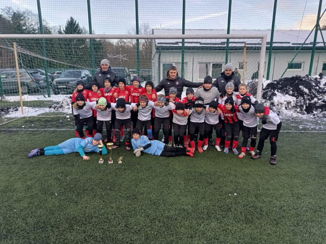 U11 na turnaji v Podbrezovej