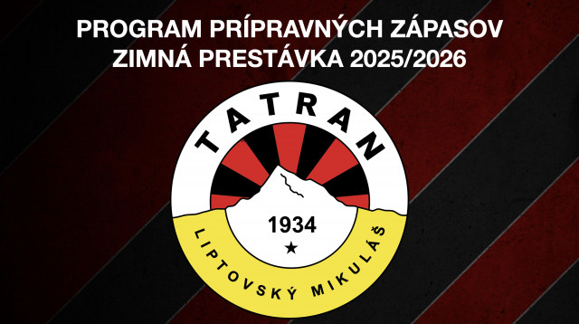 Program prípravných zápasov A mužstva