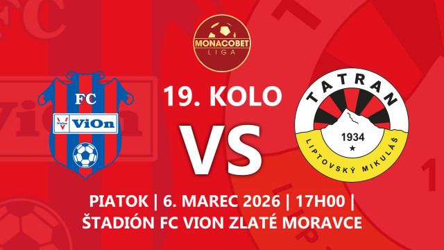 V DEVÄTNÁSTOM KOLE VONKU PROTI ZLATÝM MORAVCIAM