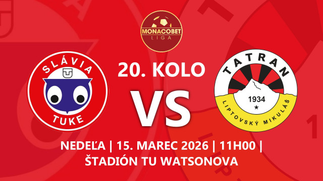 V DVADSIATOM KOLE VONKU PROTI SLÁVII TU KOŠICE