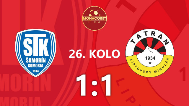 VONKAJŠIA REMÍZA PROTI ŠAMORÍNU